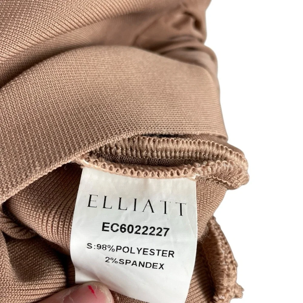 Elliatt Praise Mini Dress Nude – Size XS – Revolve